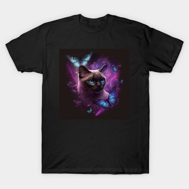 Enchanted Siamese T-Shirt by Enchanted Reverie